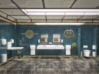 Mediclinics Babywickeltisch - vertikal - Wandmontage - Kunststoff