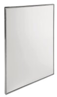 Mediclinics Spiegel - Edelstahl - 700 x 500 mm