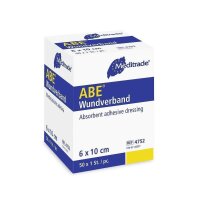 ABE Wundverband - einfach steril - Pflaster - weiß...