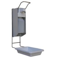 1 Desinfektionsspender Alu 500 ml Euronorm - kurzer Hebel...