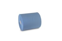 Industriepapierrollen QUICKY - Putzpapier - blau - 36 cm...