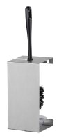 Basicline WC-Bürstenhalter - Edelstahl - mit...