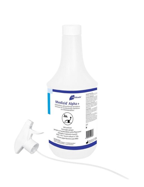 Medizid Alpha + | alkoholfreie Flächendesinfektion - 12 x 1000 ml