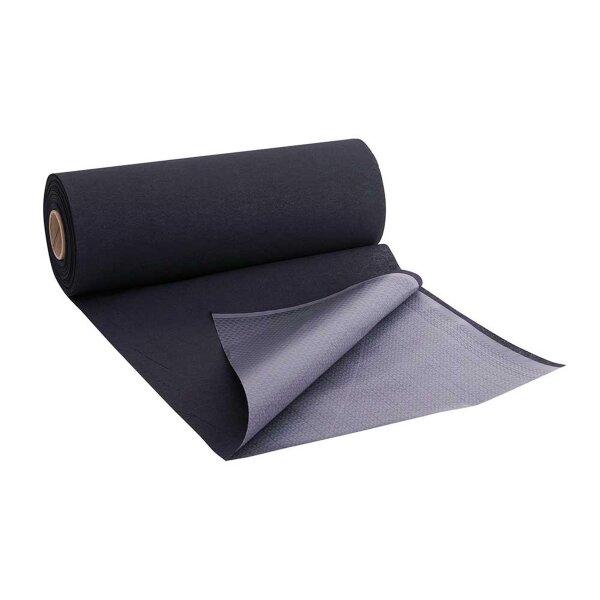 Liegenauflagen - schwarz - 60 x 200 cm - beschichtet - 6 Rollen