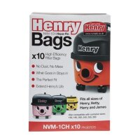 10 Staubsaugerbeutel für Numatic Henry Staubsauger HVR200