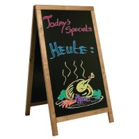 Securit Straßentafel - Teakholz - langlebig -...