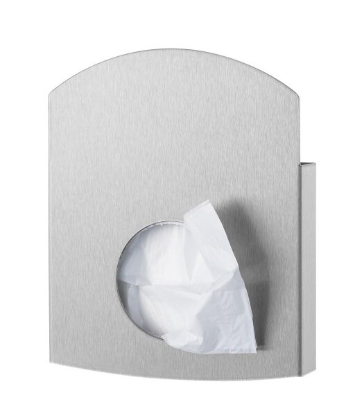 Wings Hygienebeutelspender - Edelstahl - für Polybeutel