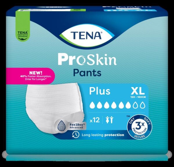 TENA Pants ProSkin Plus - Inkontinenzslips - Gr. XS - XL