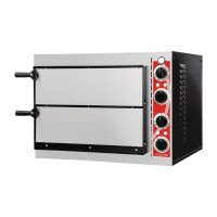 Gastro M Pisa Pizzaofen 2 Kammern | Edelstahl