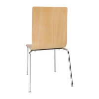 4 Bolero Esszimmerstühle Buchenfurnier -...
