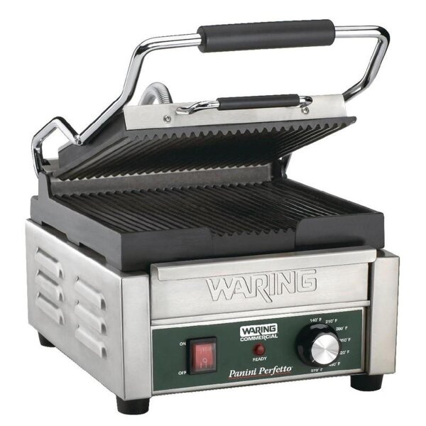Waring Kontaktgrill WPG150K - gerillt - Grill - 23,5(H) x 29,2(B) x 39,4(T)cm