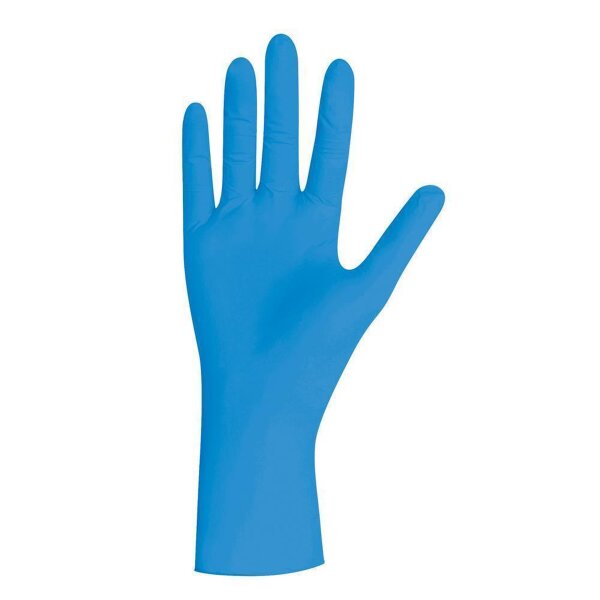 1000 Unigloves Nitrilhandschuhe Soft Nitril Blue 300 - Gr. S - XL - unsteril - puderfrei - blau - Chemikalienschutz EN 374