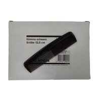 100 MEDI-INN Kämme - schwarz - 12,5 cm - Kunststoff