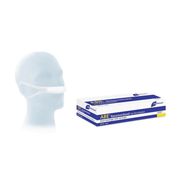 BeeSana Nasenverband | Nasenschleuder | 200 Stück | unsteril