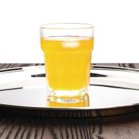 12 Olympia Orleans halbgetafelte Tumbler 20cl - Glas - Wassergläser