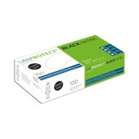 1000 Unigloves Uniprotect BLACK NITRIL - unsteril - Einweghandschuhe Gr. XL