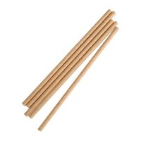 1000 Fiesta Green kompostierbare flexible Papiertrinkhalme | Kraftpapier natur
