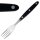 12 Olympia Steakgabeln | mit schwarzem Griff | 20cm | Gabeln