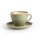 6 Olympia Kiln Cappuccinotassen Moos | 23cl | Porzellan | Tassen