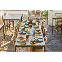 6 Olympia Kiln runde Schalen Moos | 14cm | Porzellan | sp&uuml;lmaschinenfest