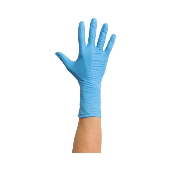 Einweghandschuhe MaiMed Nitril ST PF | 1000 Nitrilhandschuhe | blau | Gr. S - XL