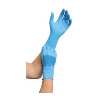 Einweghandschuhe MaiMed Nitril ST PF | 1000 Nitrilhandschuhe | blau | Gr. S - XL