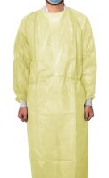 MaiMed Protect - Coat ViruGuard | 100 Schutzkittel | gelb...