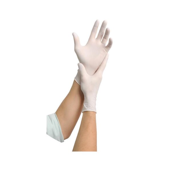 Einweghandschuhe MaiMed solution 100 | 1000 Nitrilhandschuhe | weiß | Gr. S - XL