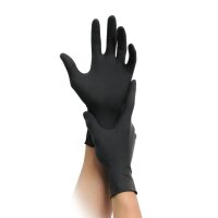 MaiMed Hybrid PF | 1000 Einmalhandschuhe | schwarz | Gr....