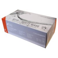 1000 Nitras White Wave Nitrilhandschuhe | Gr. XS - XL | weiß | Einweghandschuhe