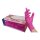 1000 Nitras CANDY WAVE Nitrilhandschuhe | Gr. XS - L | pink | Einweghandschuhe