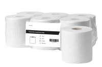 Putzrollen midi recycling | 1-lagig | 20 cm | 6...