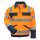 Nitras Motion Tex VIZ Warnschutz Arbeitsjacke | orange | Gr. 24