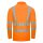 Nitras Motion Tex VIZ Warnschutz-Langarm-Poloshirt | Gr. XS - 6XL | orange
