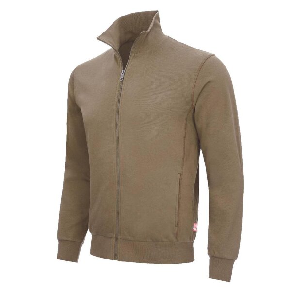 Nitras Motion Tex Light Sweatjacke | Gr. XS - 6XL | Jacke | khaki